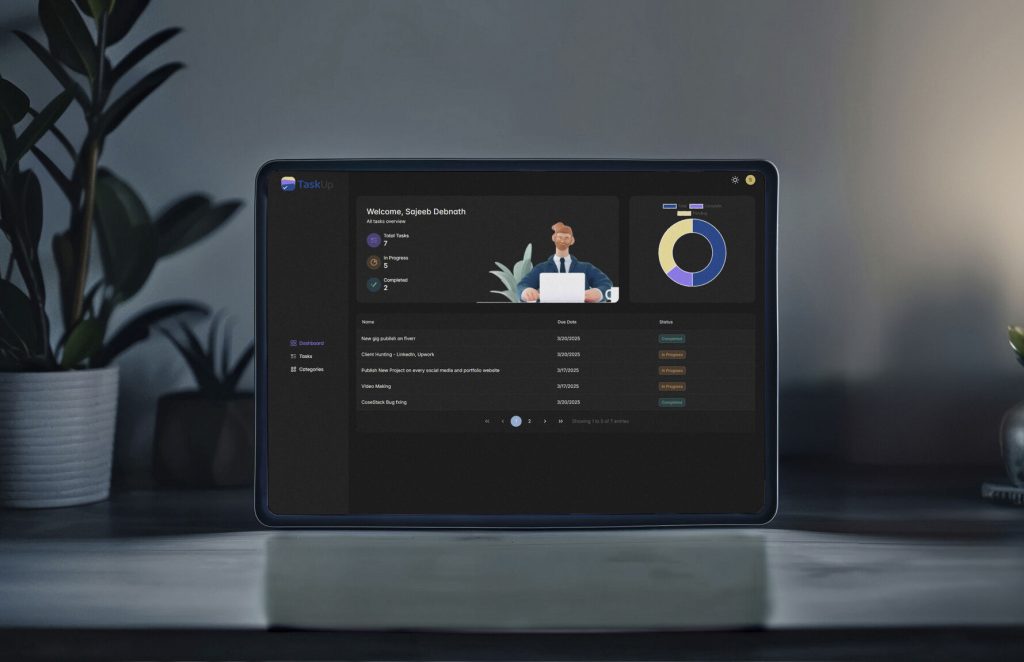 TaskUp - Personal Task Management Software